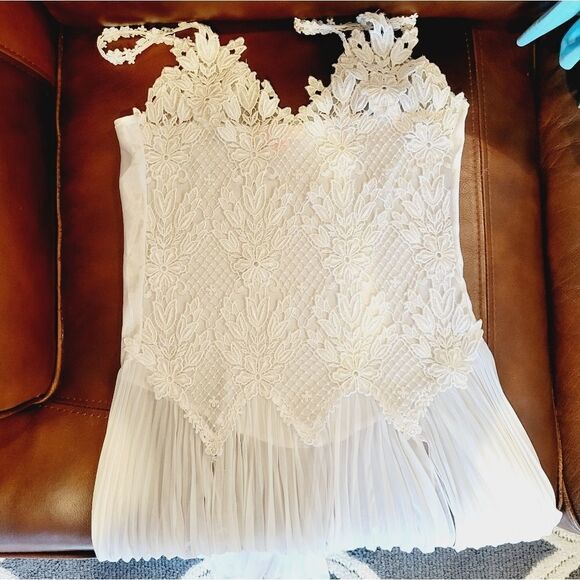 Vintage Flora Nikrooz ivory white nightgown dress. - Picture 4 of 16